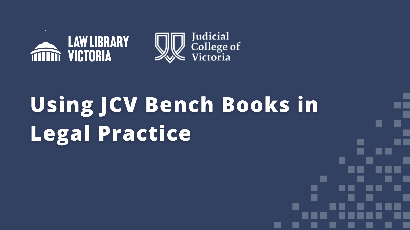 Using JCV Bench Books in Legal Practice